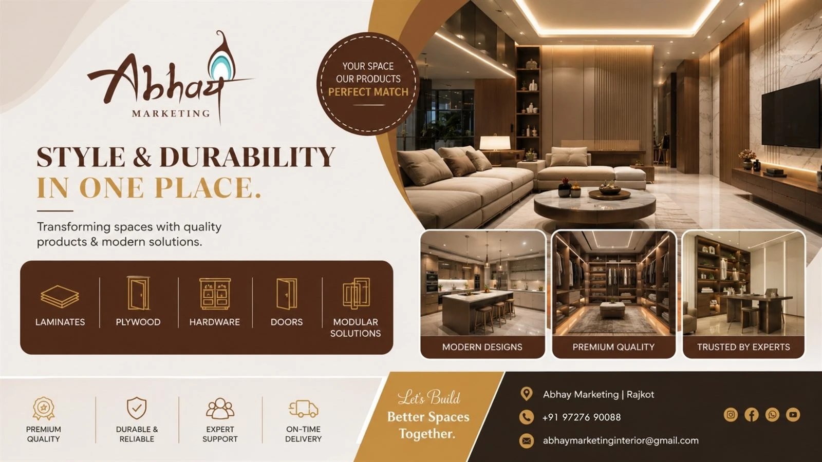 Abhay Marketing Brand Identity work by Safar Spectrum Media