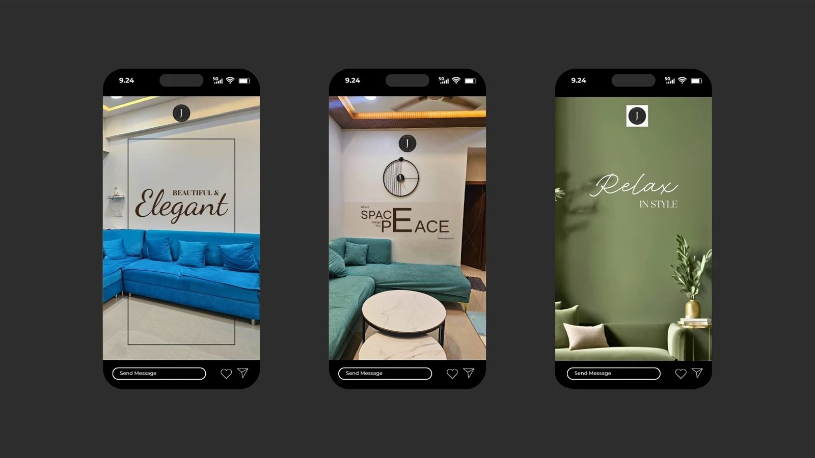 Joy Interior Solution Social Media work by Safar Spectrum Media