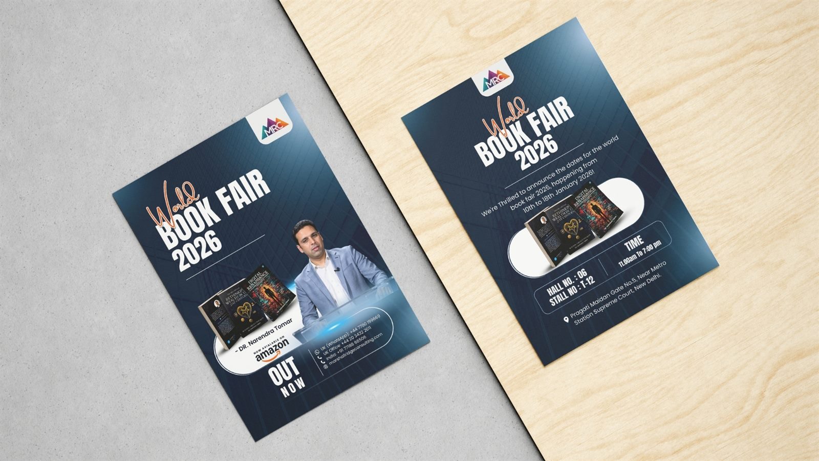 Marshall Ridge Consulting Print & Collateral work by Safar Spectrum Media