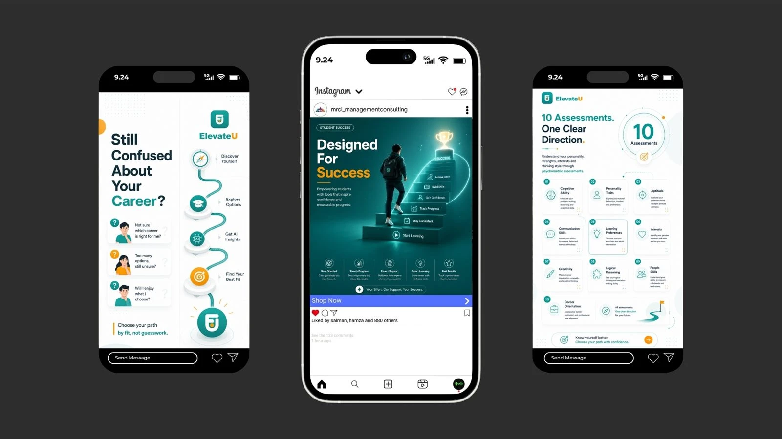 Marshall Ridge Consulting Social Media work by Safar Spectrum Media