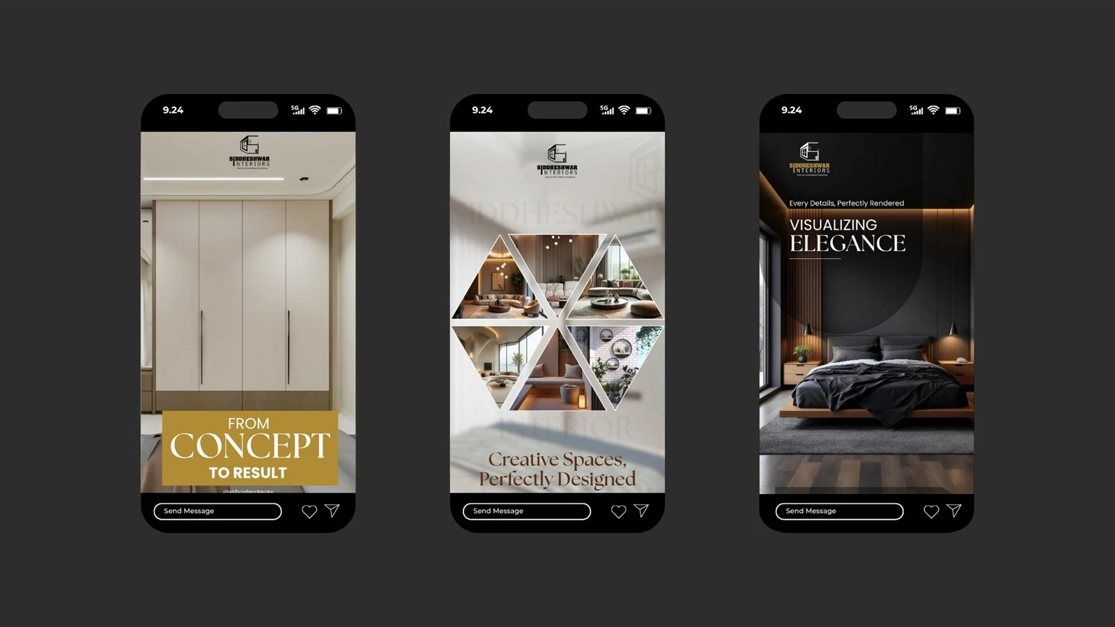 Siddheshwar Interiors Social Media work by Safar Spectrum Media