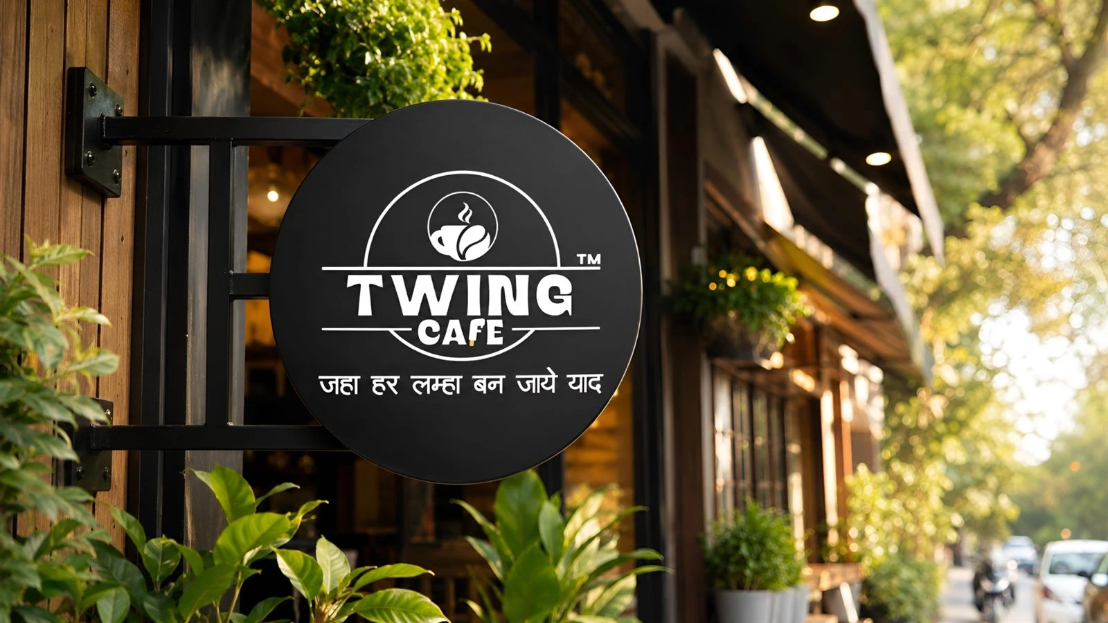 Twing Cafe Brand Identity work by Safar Spectrum Media