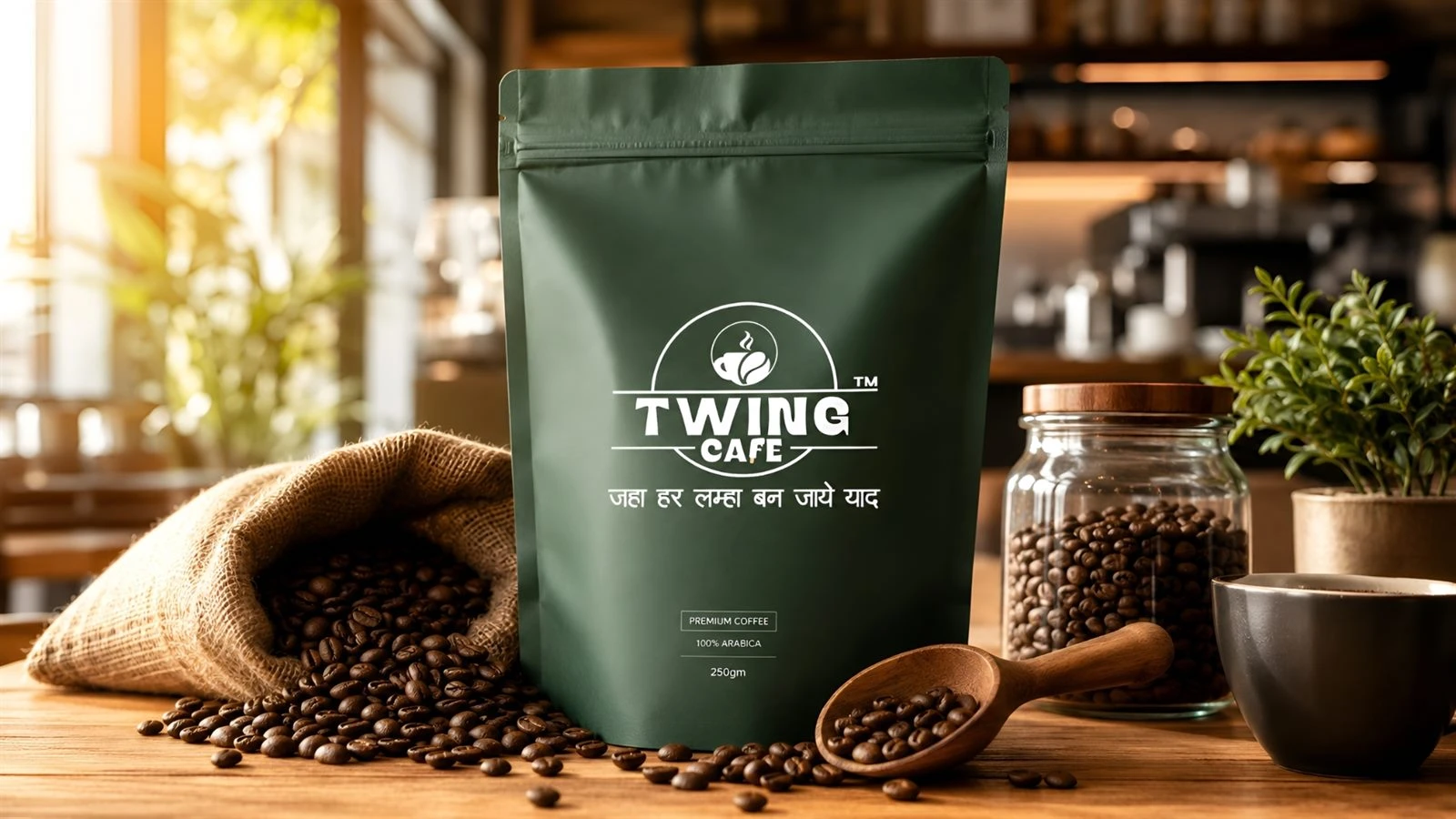 Twing Cafe Brand Identity work by Safar Spectrum Media