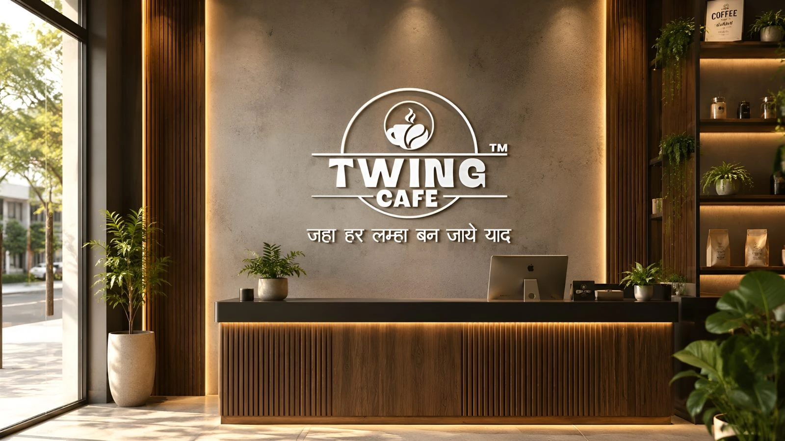 Twing Cafe Brand Identity work by Safar Spectrum Media