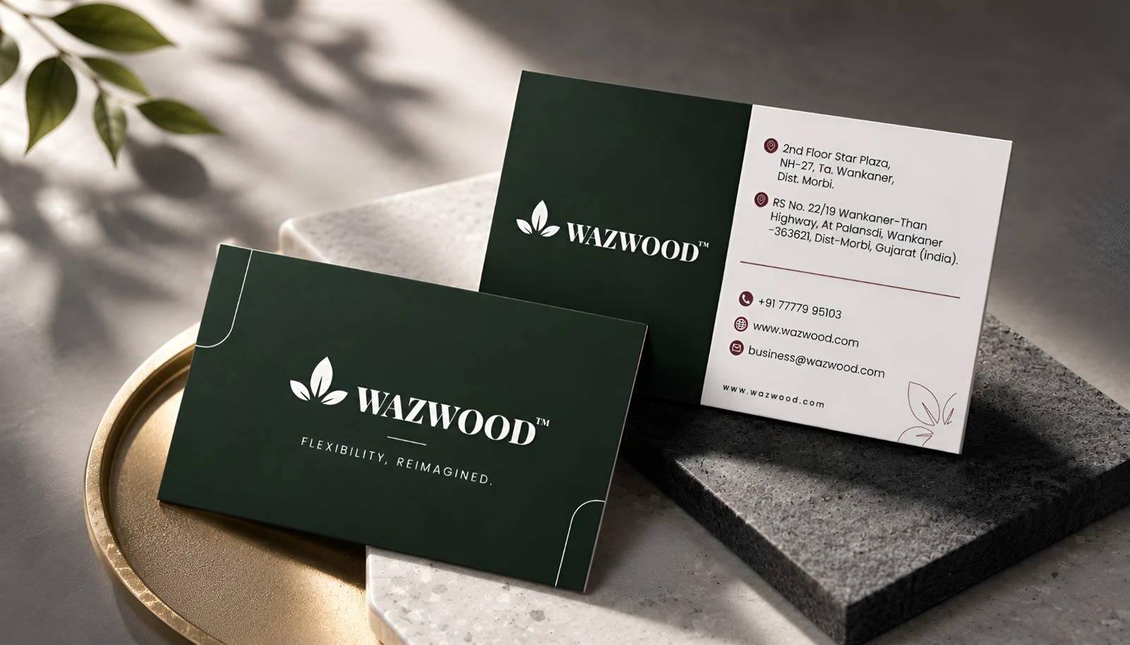 Wazwood Brand Identity work by Safar Spectrum Media